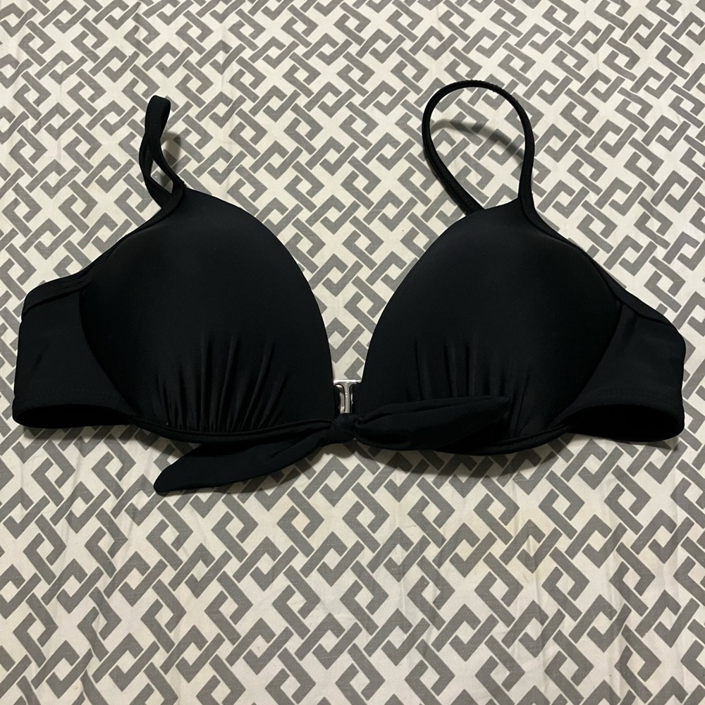 Black bikini top